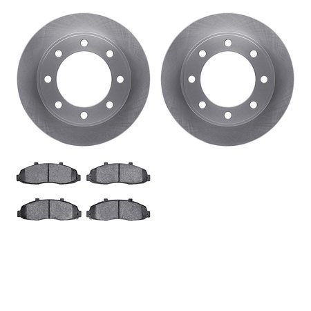 DYNAMIC FRICTION CO 6302-54112, Rotors with 3000 Series Ceramic Brake Pads 6302-54112